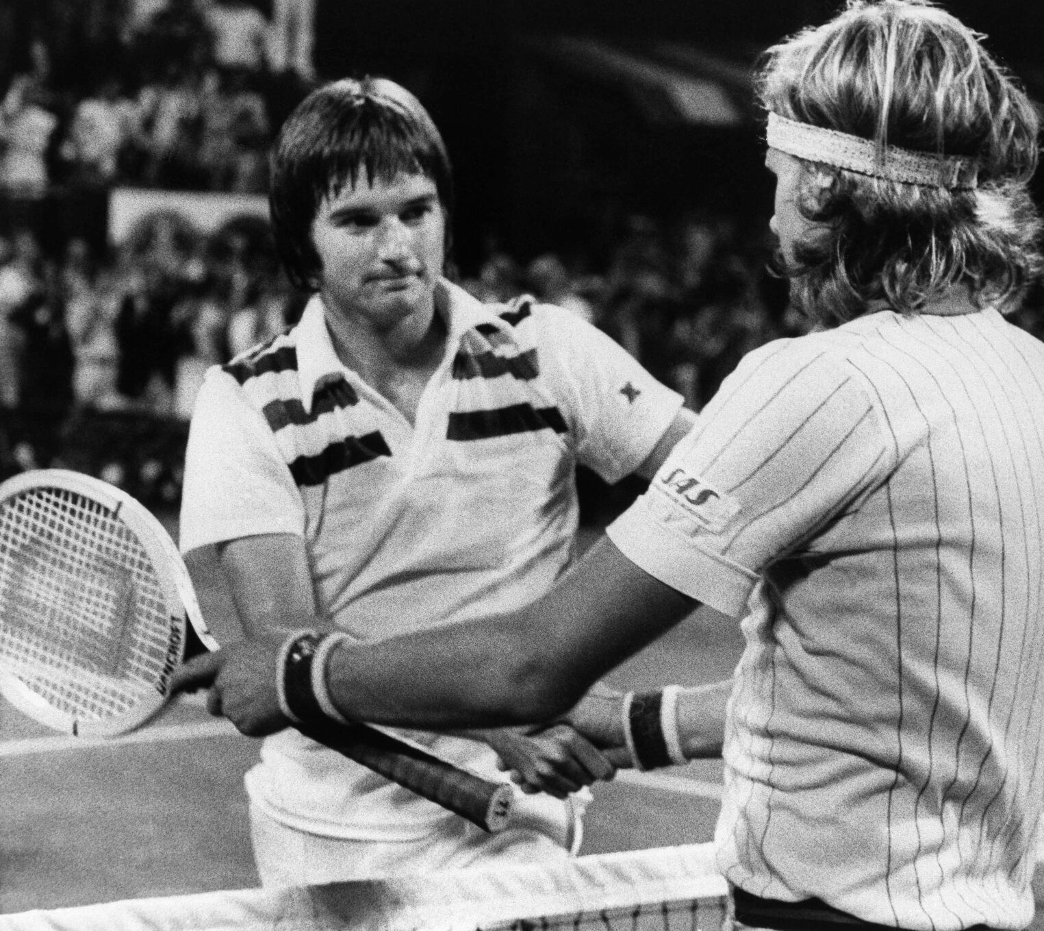 1976: Jimmy Connors beats Bjorn Borg in four sets to win U.S. Open
